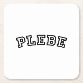 BITTE RECHTECKIGER PAPPUNTERSETZER (Vorderseite)