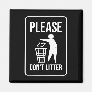 Bitte Recycle nicht den Tag der Signatur der Erde Magnet