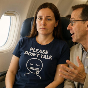 Bitte Rede Nicht Lustig T-Shirt