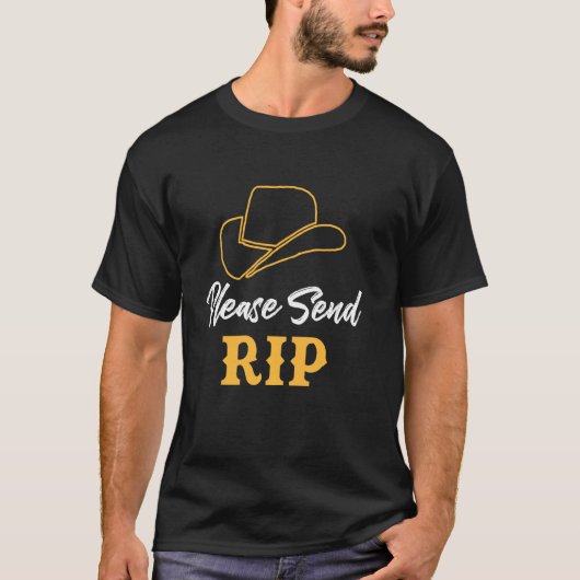 Bitte Rip Yellowstone senden T-Shirt (Vorderseite)