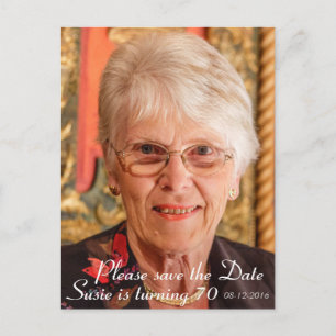 Bitte Save the Date Ankündigungspostkarte