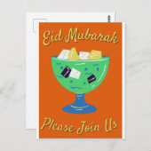 Bitte schließen Sie sich uns an für Eid Postkarte (Vorne/Hinten)