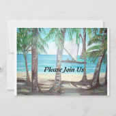 Bitte schließen Sie sich uns an - Luquillo Beach P Einladung (Vorderseite)