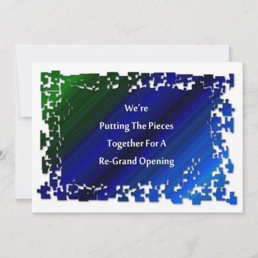 Bitte schließen Sie sich uns an, um eine Wiedererö Einladung (Vorderseite)