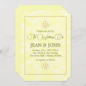 Bitte schließen Sie sich uns für die Hochzeit mit Einladung (Vorne/Hinten)