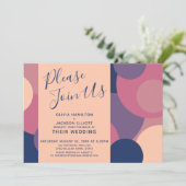 Bitte schließen Sie sich unseren farbenfrohen Zirk Einladung (Stehend Vorderseite)