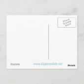 Bitte Schokolade senden Postkarte (Rückseite)