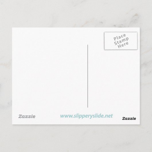 Bitte Schokolade senden Postkarte (Rückseite)