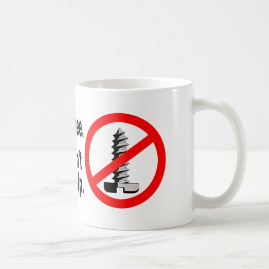 Bitte schrauben Sie nicht Joshua-Baum -2 Kaffeetasse (Rechts)