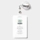 Bitte seien Sie geduldig, ich habe Autismus-Custom Ausweis (Rückseite mit Ausziehbar)