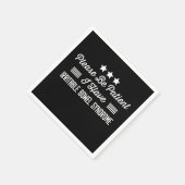 Bitte seien Sie geduldig, wenn ich ein reizbares D Serviette (Ecke)