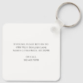 Bitte seien Sie geduldig, wenn Sie sich für Autism Schlüsselanhänger (Rückseite)