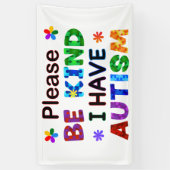 Bitte seien Sie so freundlich, dass ich AUTISM hab Banner (Vertikal)