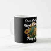 Bitte senden Sie Ihre gebrauchten Panties als Lebe Kaffeetasse (Vorderseite Links)