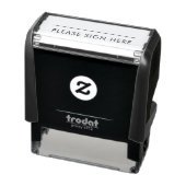 Bitte senden Sie uns hier | Moderne Signalisierung Permastempel (Produkt)