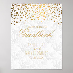 Bitte senden Sie uns unser Gästebuchbuch zu Poster