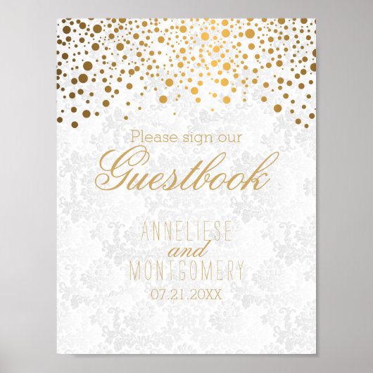 Bitte senden Sie uns unser Gästebuchbuch zu Poster (Vorne)