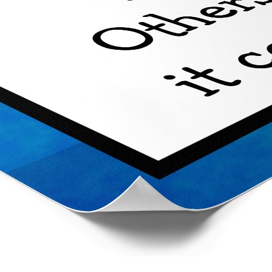 Bitte setzen Sie das Maskensymbol auf Ihr Gesicht Poster (Ecke)