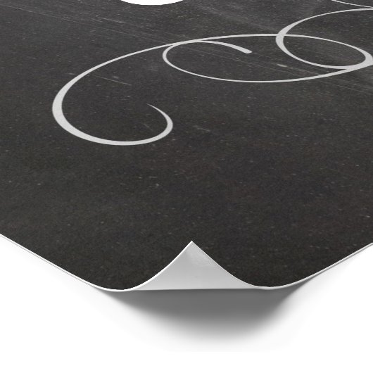 Bitte setzen Sie sich selbst ein Plakatzeichen. Poster (Ecke)