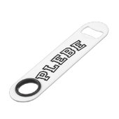 BITTE SPEED FLASCHENÖFFNER (Rückseite Schrägansicht)