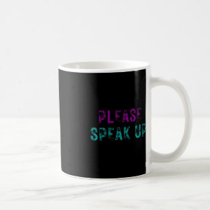 Bitte sprechen Sie Menta zur Sensibilisierung für Kaffeetasse