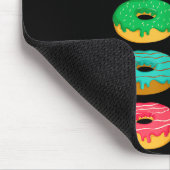 Bitte starr nicht auf meine Six Pack Donuts Bauchm Mousepad (Ecke)