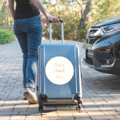 Bitte stehen Sie hier, um den Goldtext Floor Circl Aufkleber (Koffer Insitu)