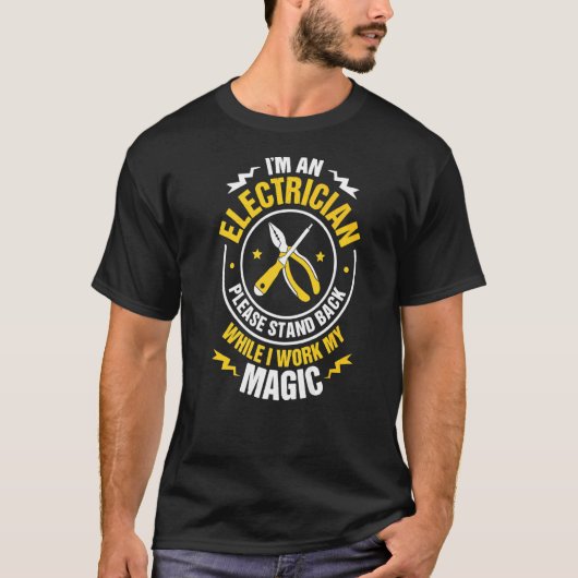 Bitte stellen Sie sich den Strom zurück T-Shirt (Vorderseite)