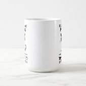 Bitte stören Sie die Katze Sarcasm Funny nicht Kaffeetasse (Mittel)