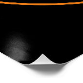 Bitte stören Sie mich nicht an einem glänzenden Po Poster (Ecke)