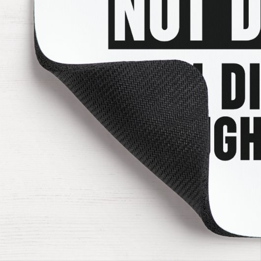Bitte stören Sie mich nicht genug Mousepad (Ecke)