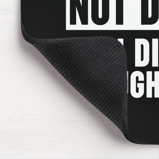 Bitte stören Sie mich nicht genug Mousepad (Ecke)