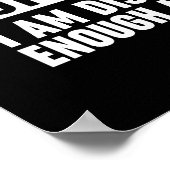 Bitte stören Sie mich nicht genug Poster (Ecke)