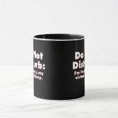 Bitte stören Sie nicht Tasse (Zentrum)