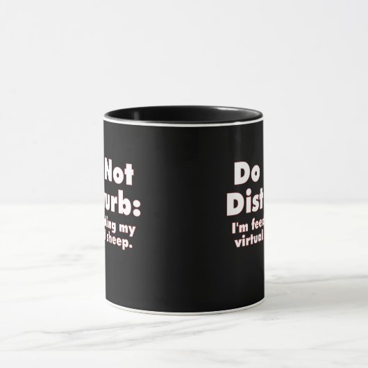 Bitte stören Sie nicht Tasse (Zentrum)