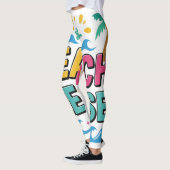 Bitte Strand, Sommer Stimmung Leggings (Links)