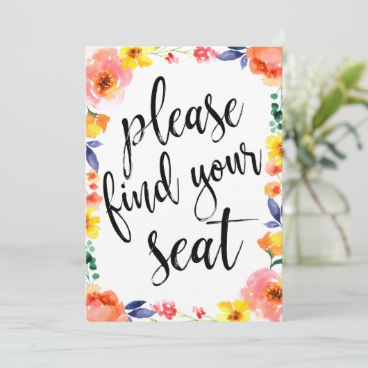 Bitte suchen Sie Ihr Plätzchen für den preiswerten Einladung (Stehend Vorderseite)