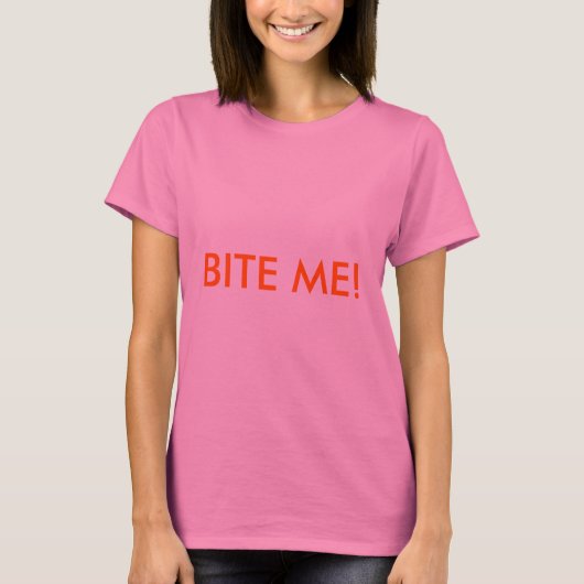 BITTE! Tee Shirt (Vorderseite)