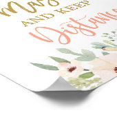 Bitte tragen Sie ein Hautschutzzeichen Poster (Ecke)