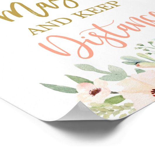 Bitte tragen Sie ein Hautschutzzeichen Poster (Ecke)