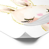 Bitte tragen Sie ein Maskensymbol, Maske erforderl Poster (Ecke)