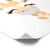 Bitte tragen Sie ein Maskensymbol, Maske erforderl Poster (Ecke)