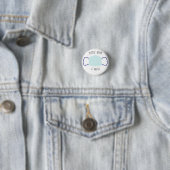 Bitte tragen Sie eine Maske Button (Beispiel)