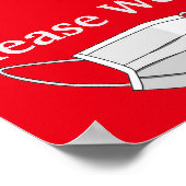 Bitte tragen Sie eine Maskenfenster-Größe. Poster (Ecke)