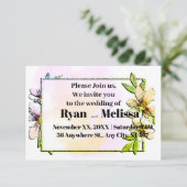 Bitte treten Sie mit uns zusammen, Wir laden Sie z (Stehend Vorderseite)