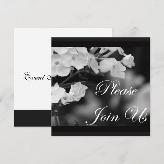 Bitte treten Sie uns bei Einladung (Vorne/Hinten)