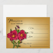 Bitte treten Sie uns bei - Einladung (Vorne/Hinten)