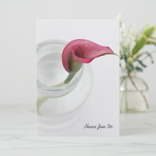 Bitte treten Sie uns bei Einladung (Stehend Vorderseite)