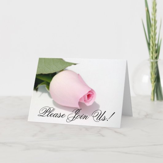 Bitte treten Sie uns bei! Einladung (Vorderseite)