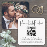 Bitte UAWG Online Hochzeitsstichtencode und Foto S Begleitkarte<br><div class="desc">Teilen Sie eines Ihrer Verlobung- oder Hochzeitskarten und vereinfachen Sie die UAWG-Antworten mit schicken, modernen QR Code-Gehäusekarten. Das Bild und alle Texte sind einfach anzupassen, einschließlich der Formulierung "bitte uAwg online". (IMAGE PLACEMENT TIP: Eine einfache Möglichkeit, ein Foto genau so zu zentrieren, wie Sie es gewollt haben, ist es, es...</div>